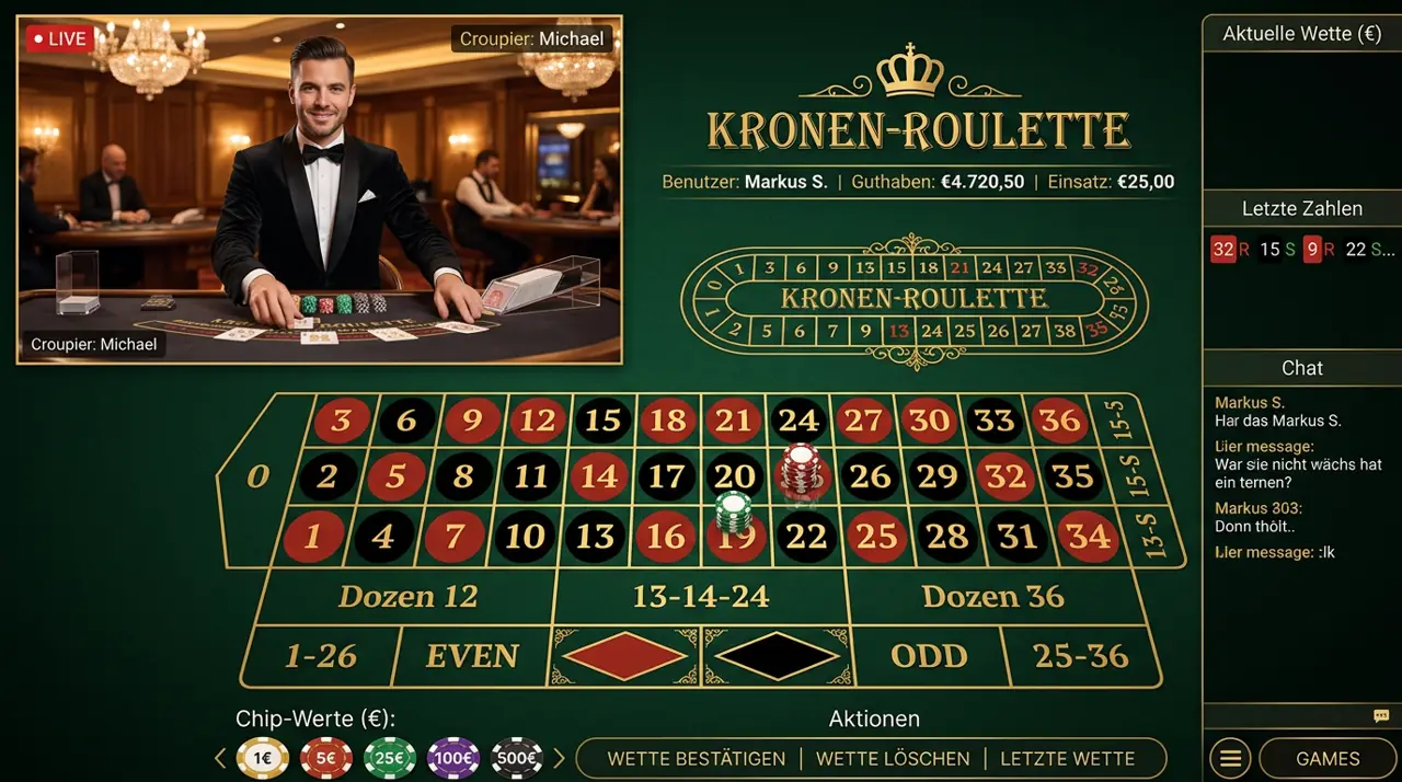 Live Casino im Slottojam